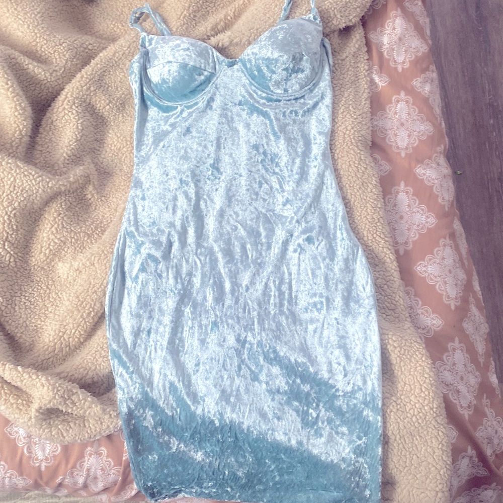 Blue velvet and a size small